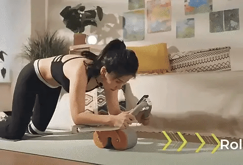 💪🔥Rodillo de entrenamiento abdominal + Soporte para codos 🔥💪